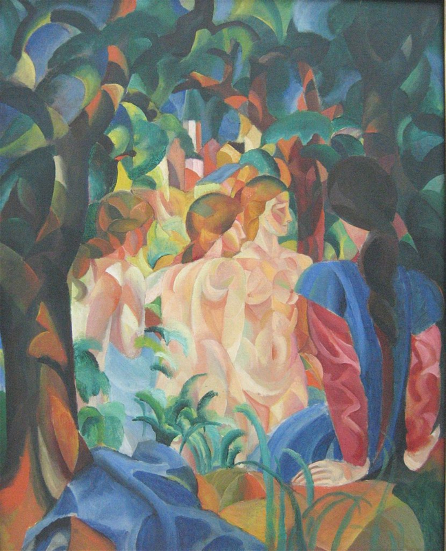 Macke Bathing girls