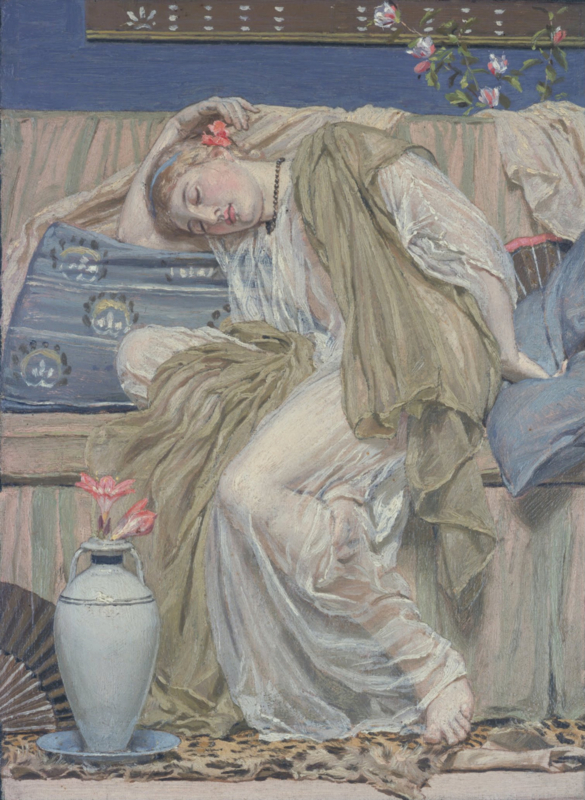 Moore A sleeping girl