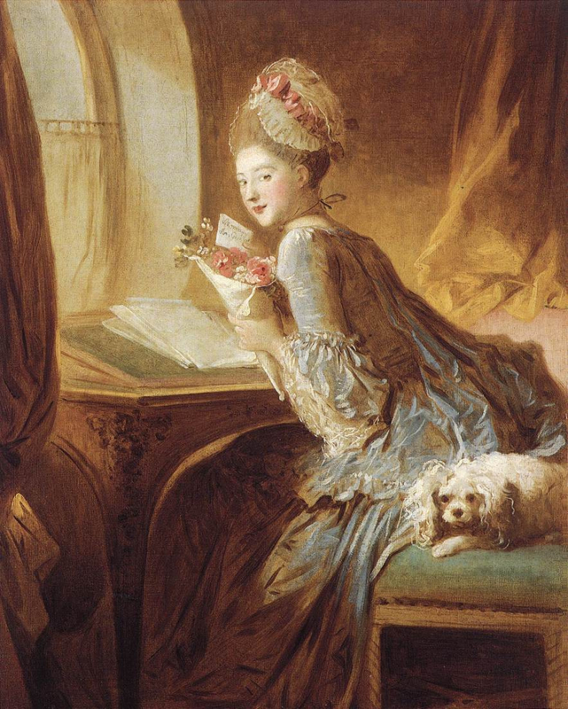 Fragonard The love letter
