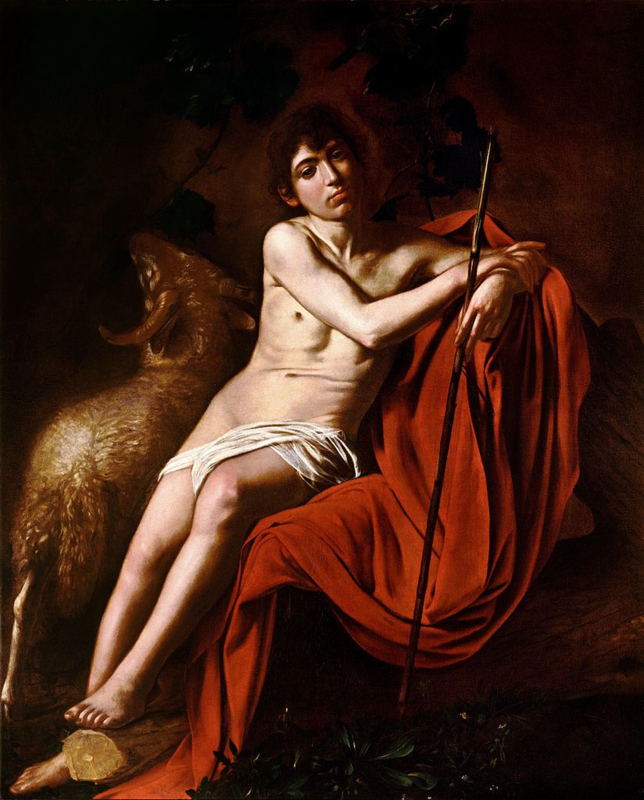 Caravaggio John the Baptist 2