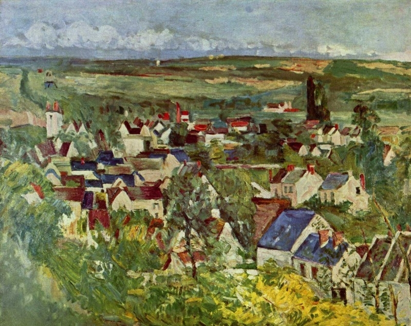 Cezanne View of Auvers