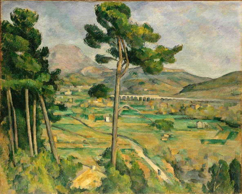 Cezanne Mont Sainte-Victoire from Bellevue