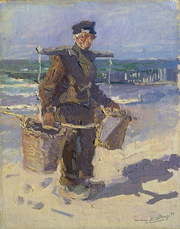 Toorop The shell fisherman