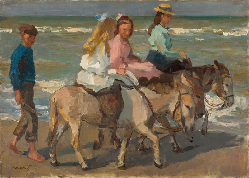 I. Israels Donkey riding