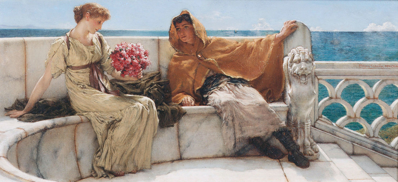 Alma-Tadema Amo te
