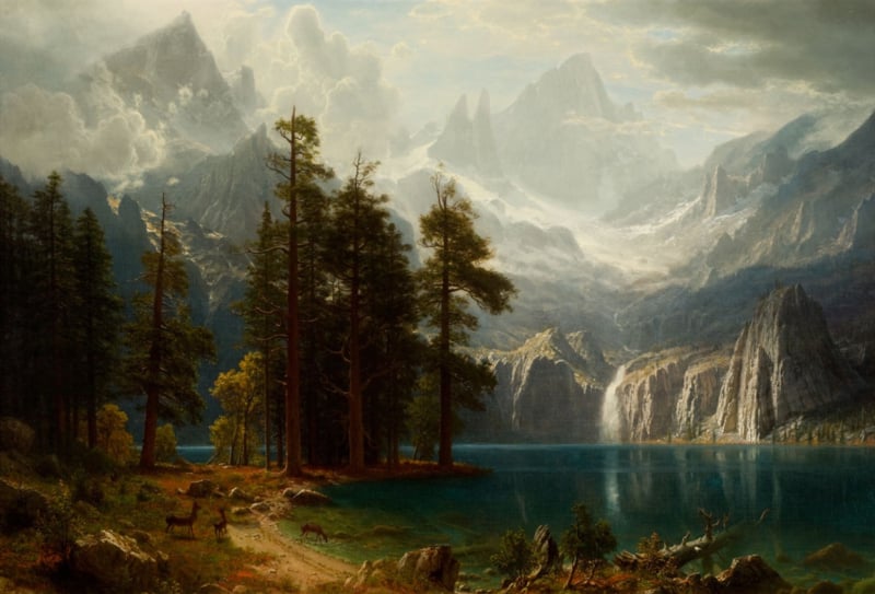 Bierstadt Sierra Nevada