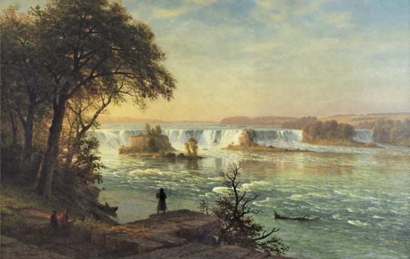 Bierstadt The Falls of St. Anthony