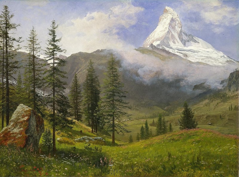 Bierstadt The Matterhorn