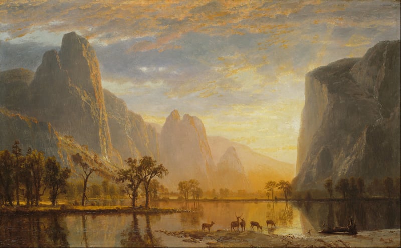 Bierstadt Valley of Yosemite