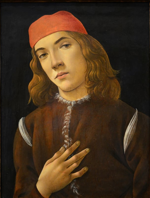 Botticelli Portrait of a young person