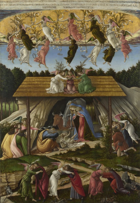 Botticelli The mystical birth