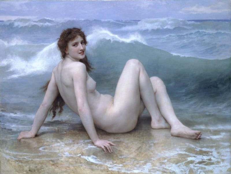 Bouguereau The wave