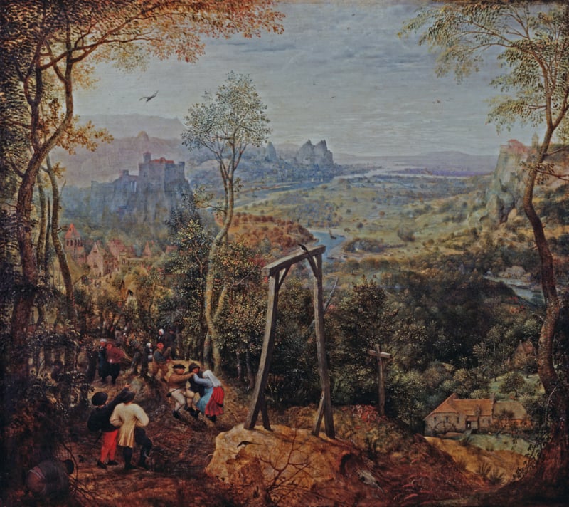 Bruegel The magpie on the gallows