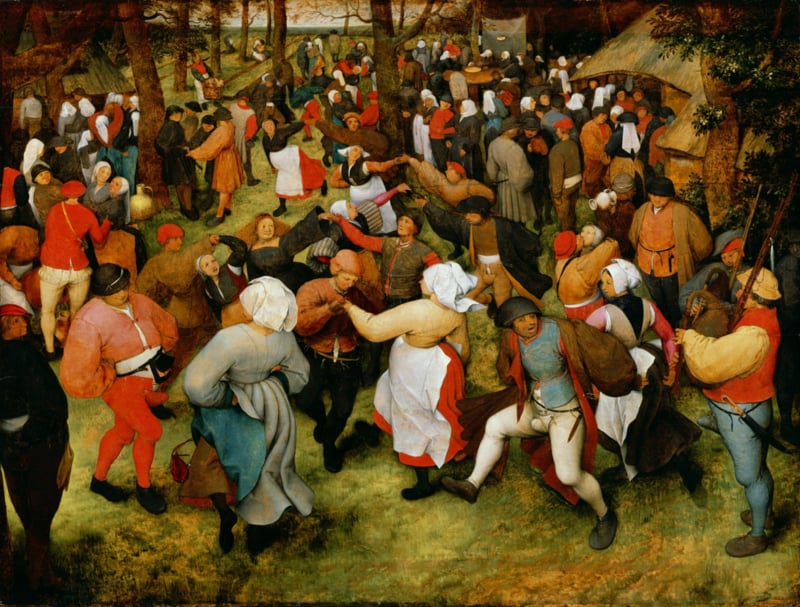 Bruegel The wedding dance