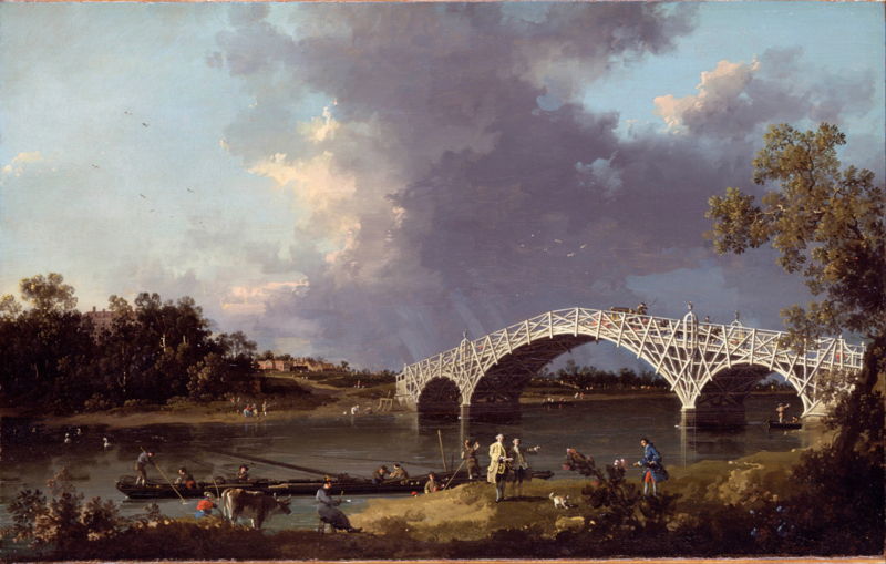 Canaletto View of the Walton Bridge