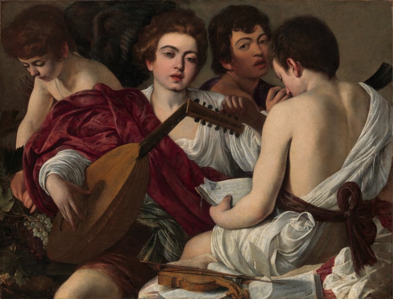 Caravaggio The musicians