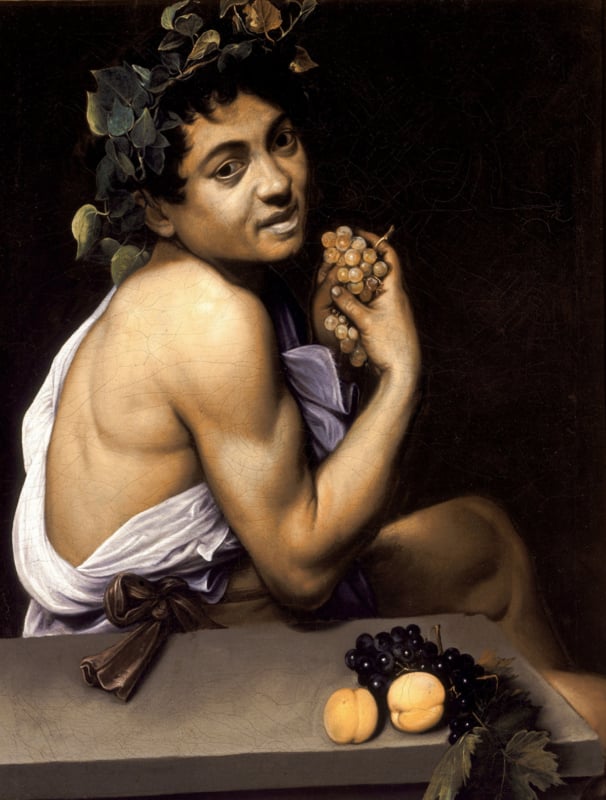 Caravaggio Young miss Bacchus