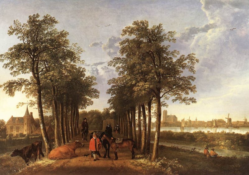 Cuyp The avenue of Meerdervoort