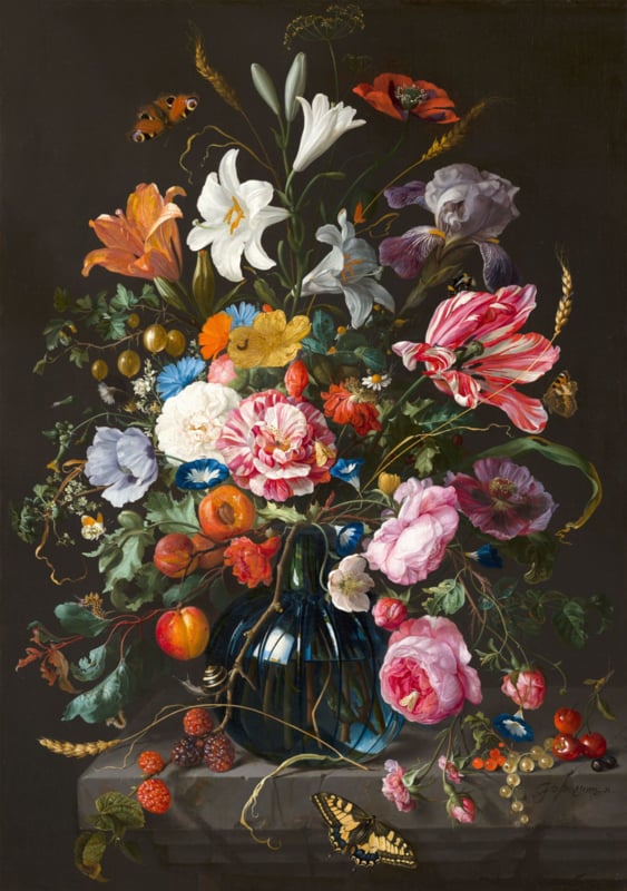De Heem Vase with flowers