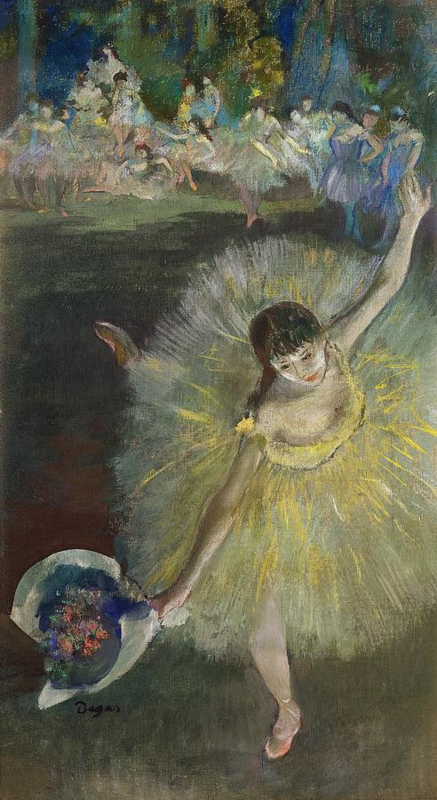 Degas End of the arabesque