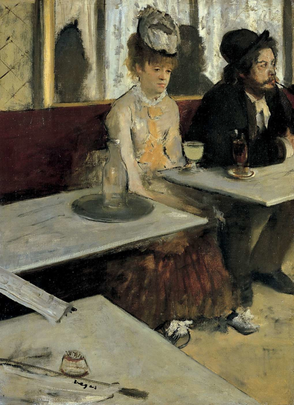 Degas The absinthe drinker