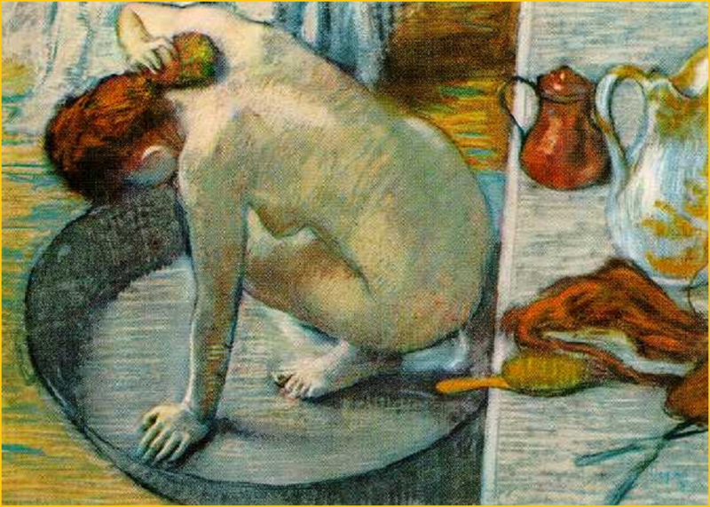Degas The tub