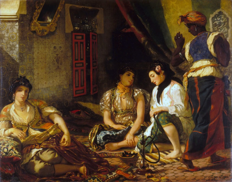 Delacroix The Women of Algiers