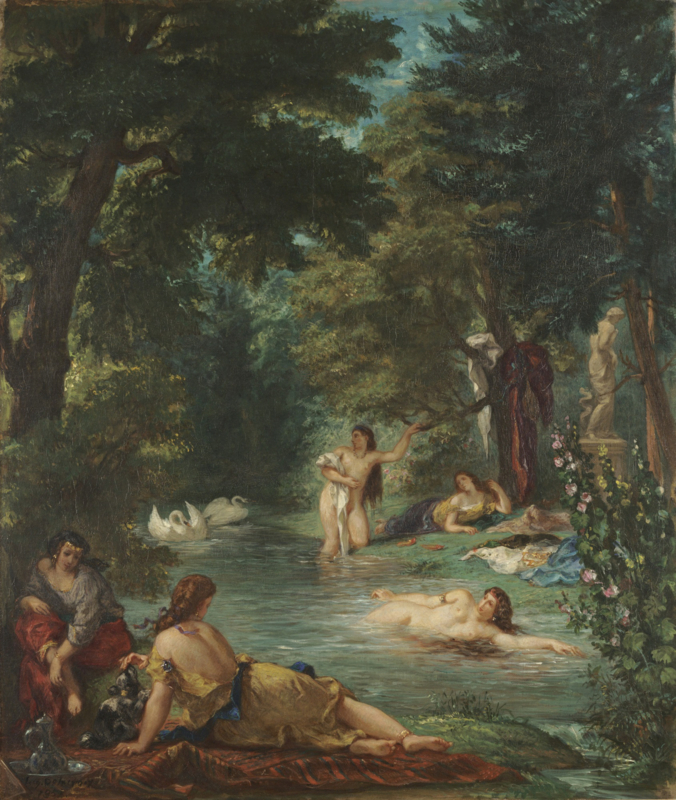 Delacroix The bathers
