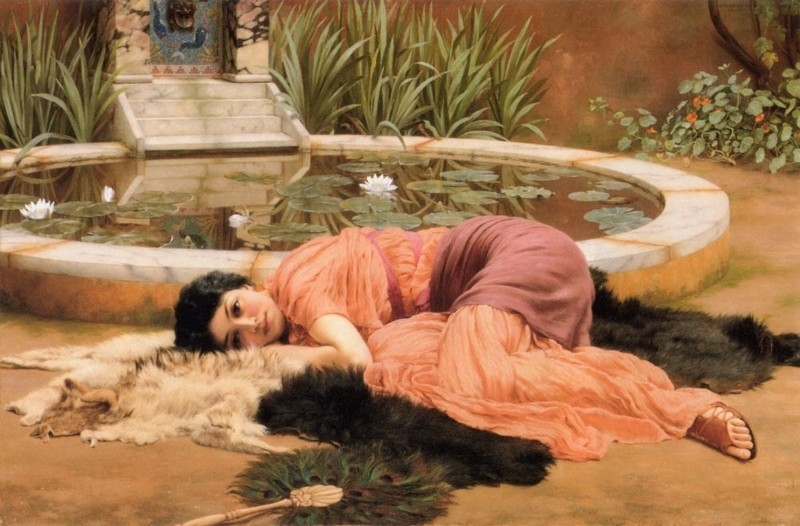 Godward Sweet nothings (dolce far niente)