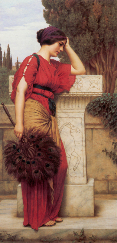 Godward The Thinker (la Pensierosa)