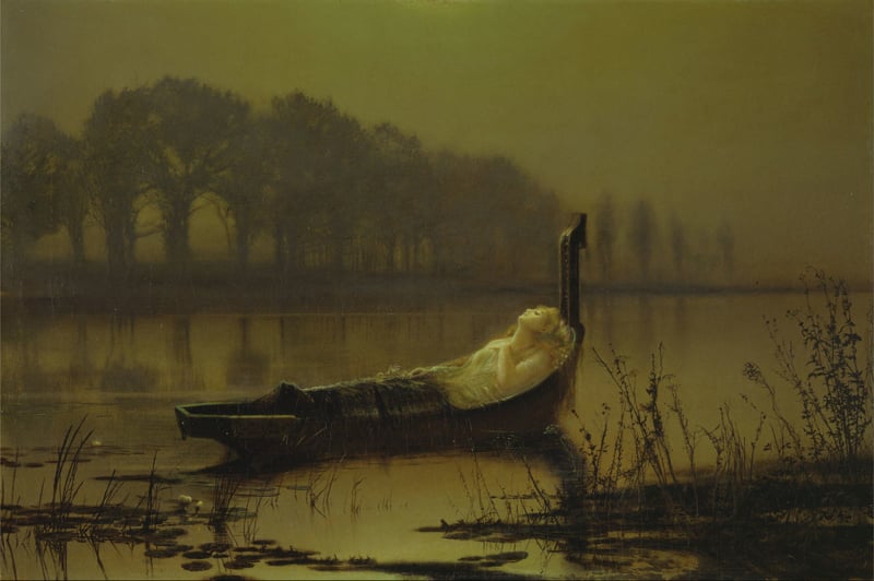 Grimshaw The lady of Shalott