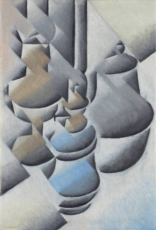 Gris Still life with paraffin lamp