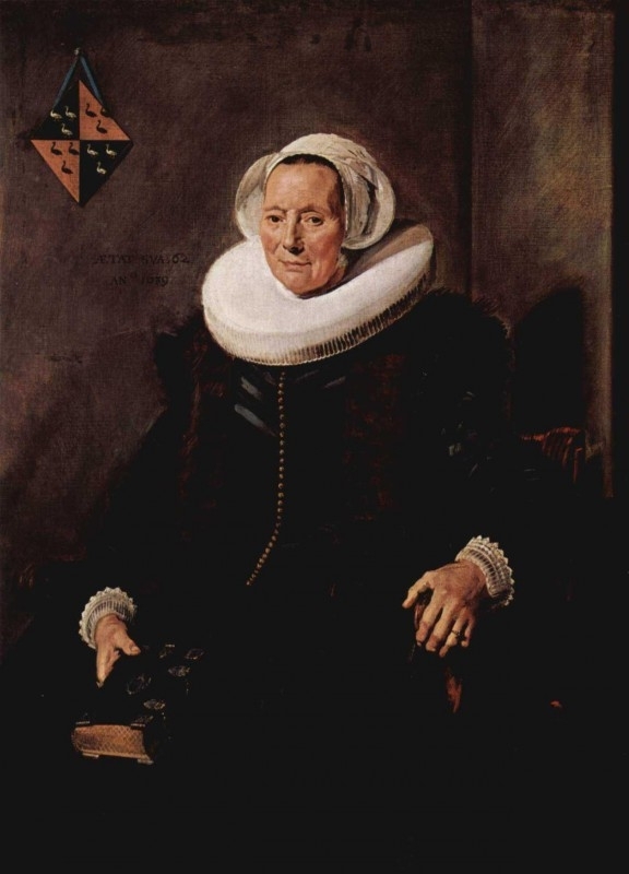 Hals Portrait of Maritge Claesdr Vooght
