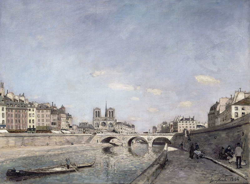 Jongkind The Seine and Notre Dame in Paris