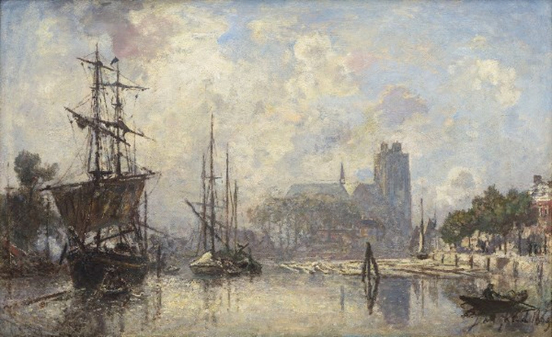 Jongkind View of Dordrecht