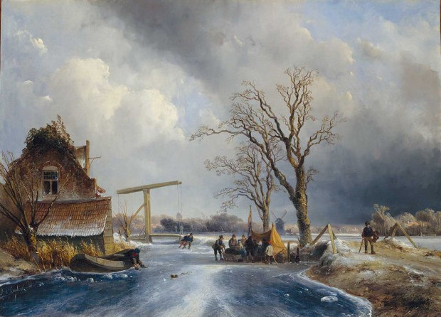 Jongkind Winter Landscape