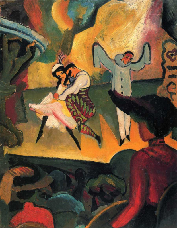 Macke Russian ballet