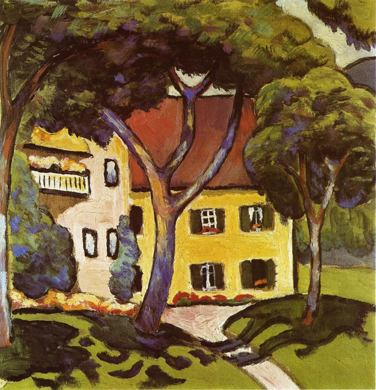 Macke Staudacher's house on the Ruhr