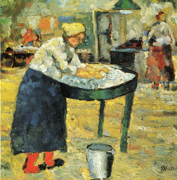 Malevich Laundress