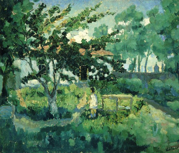 Malevich Summer Landscape