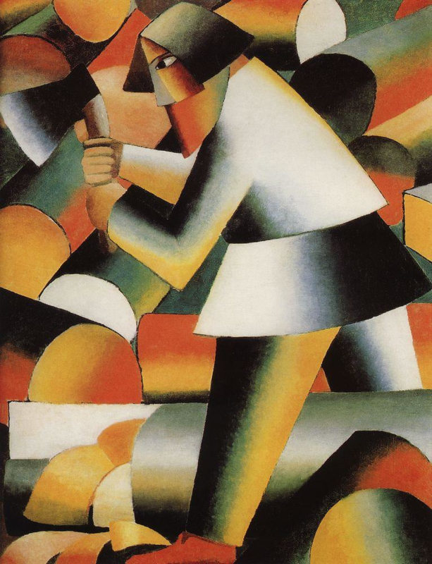Malevich The lumberjack