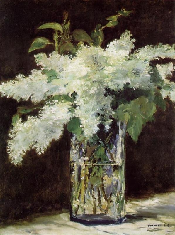 Manet Flowers in a vase