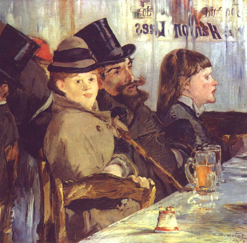 Manet In the cafe 2