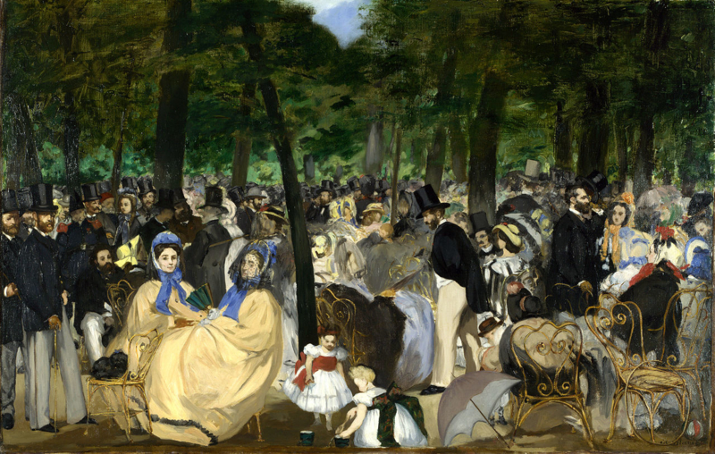 Manet Music in the Tuileries