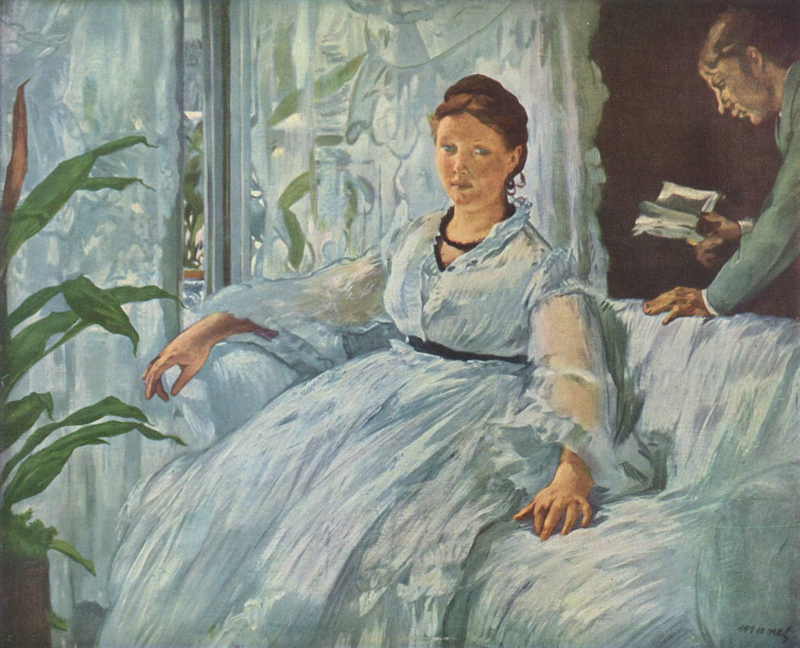 Manet Reading