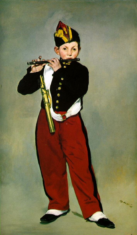 Manet The flutist