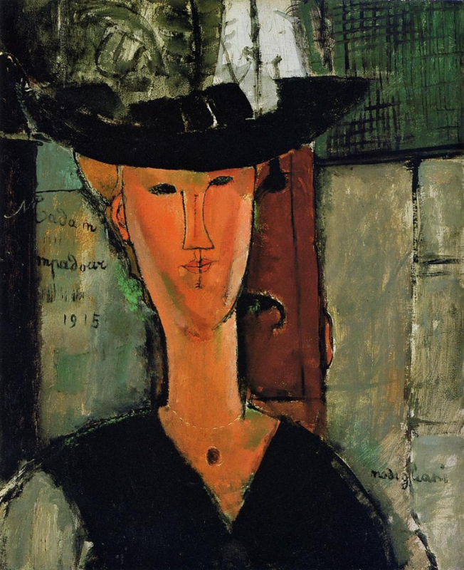 Modigliani Madame Pompadour