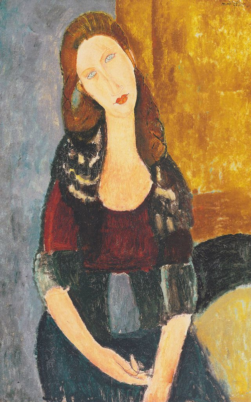 Modigliani Portrait of Jeanne Hebuterne