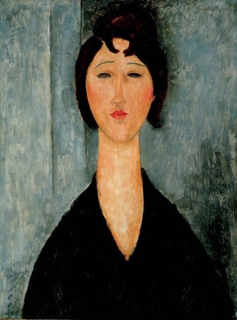 Modigliani Portrait of a young lady