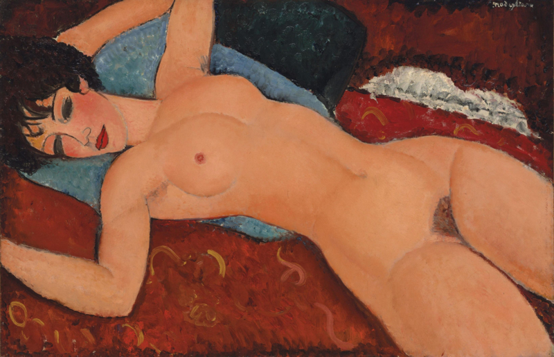 Modigliani Reclining nude